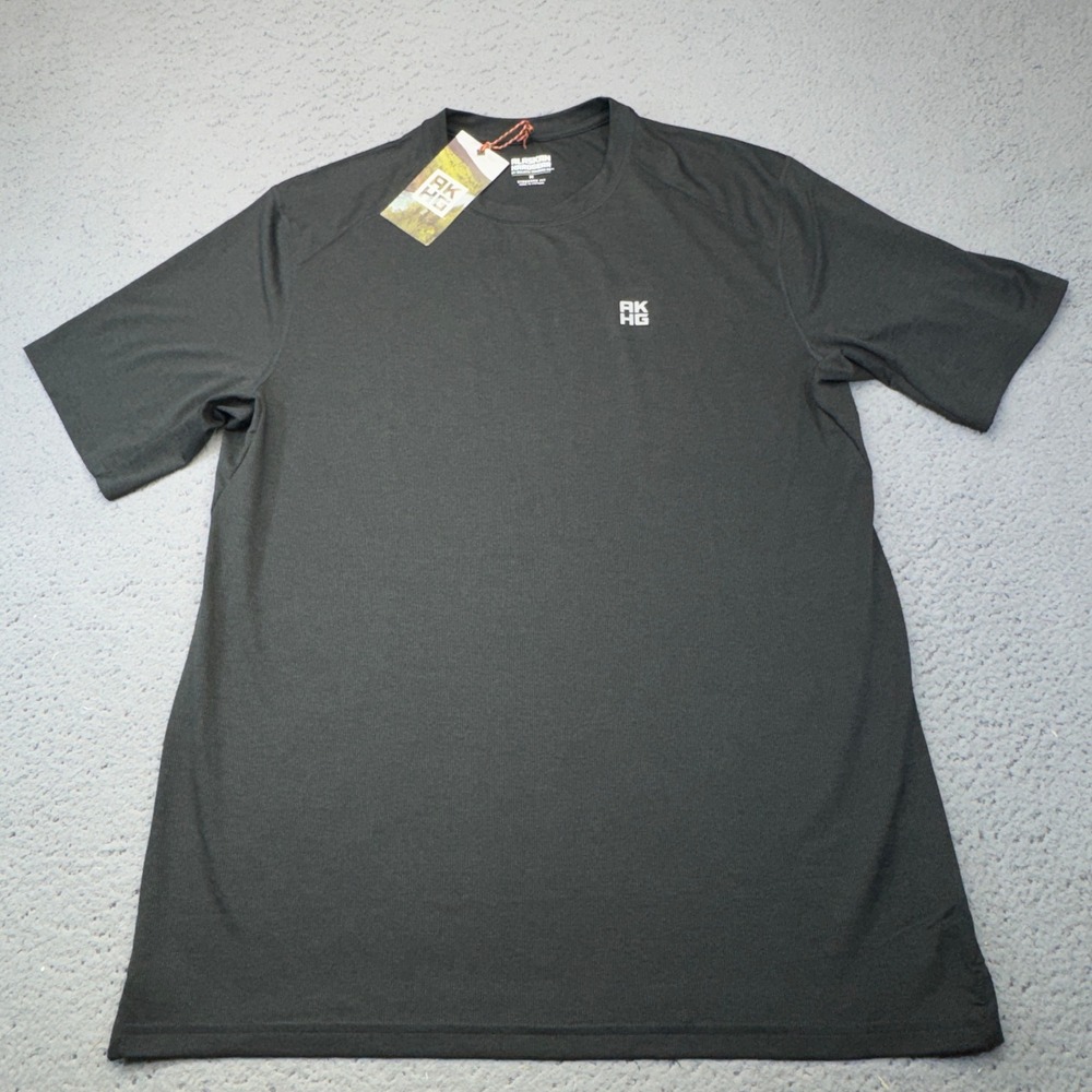Alaskan Hardgear Duluth Trading Co T-Shirt Mens Medium Black Tun-Dry Performance